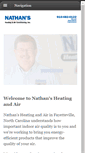 Mobile Screenshot of nathansheatandair.com