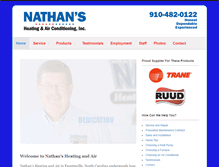 Tablet Screenshot of nathansheatandair.com